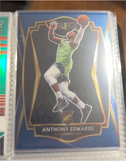 2020-21 Panini Select #169 Anthony Edwards — front
