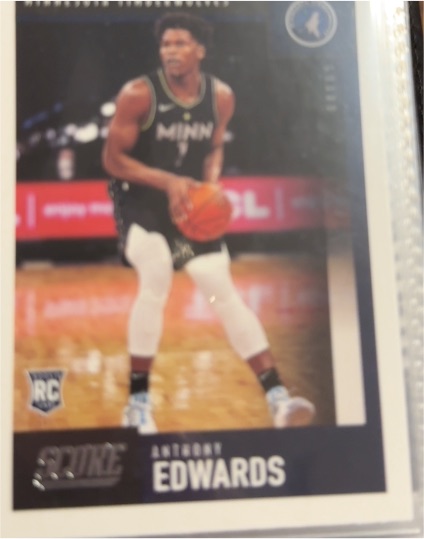 2020-21 Panini Chronicles Score #607 Anthony Edwards — front