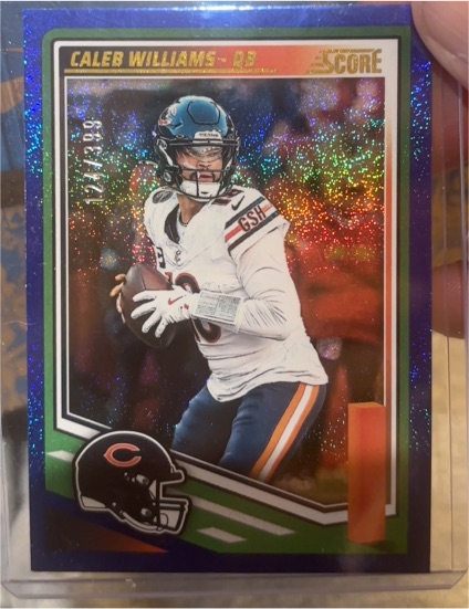 2025 Panini Score #107 Caleb Williams — front