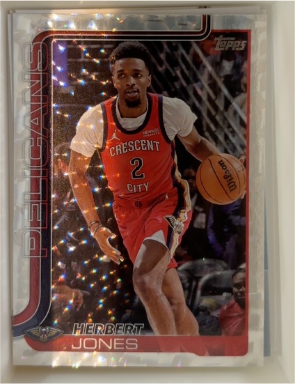 2025-26 Topps #189 Herbert Jones — front