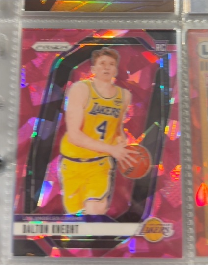 2024-25 Panini Prizm #238 Dalton Knecht — front