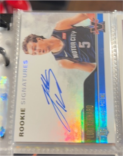 2023 Upper Deck Rookie Signatures #5 Jalen Duren — front