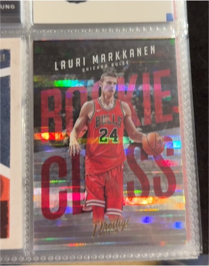 2017-18 Panini Prestige #7 Lauri Markkanen Rookie Class — front