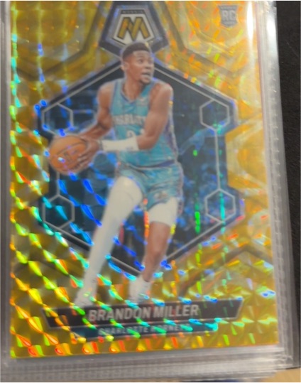 2023-24 Panini Mosaic #RC Brandon Miller — front
