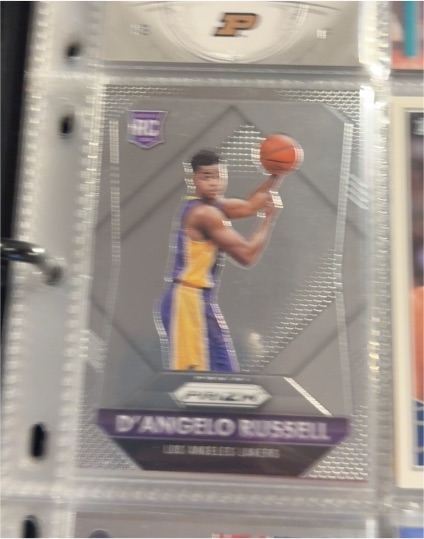 2015-16 Panini Prizm #322 D'Angelo Russell — front