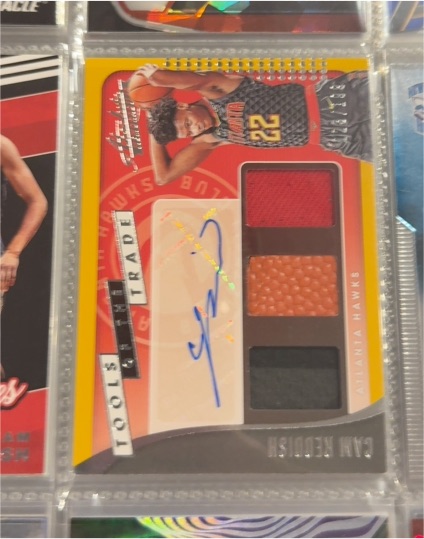 2019-20 Panini Absolute Tools of the Trade #TT Cam Reddish — front