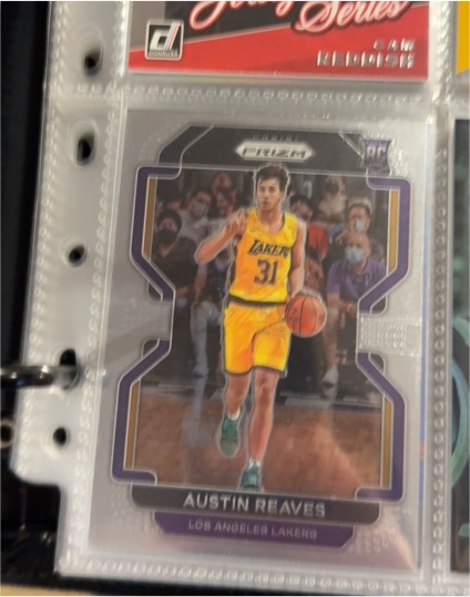 2021-22 Panini Prizm #165 Austin Reaves — front