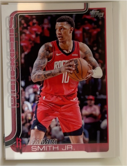 2025-26 Topps #177 Jabari Smith Jr. — front