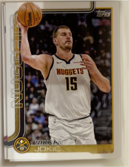 2025-26 Topps #101 Nikola Jokic — front