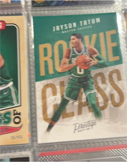 2022 Panini Prestige Rookie Class Jayson Tatum — front