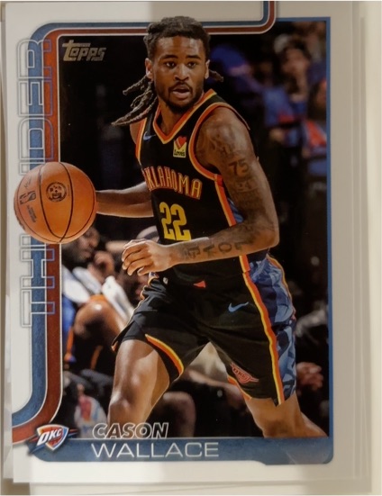 2025-26 Topps #119 Cason Wallace — front