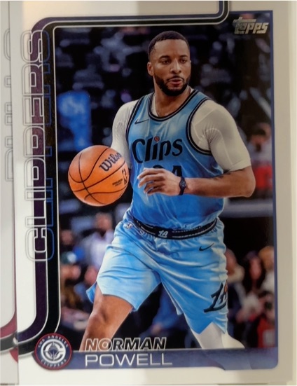 2025-26 Topps #144 Norman Powell — front