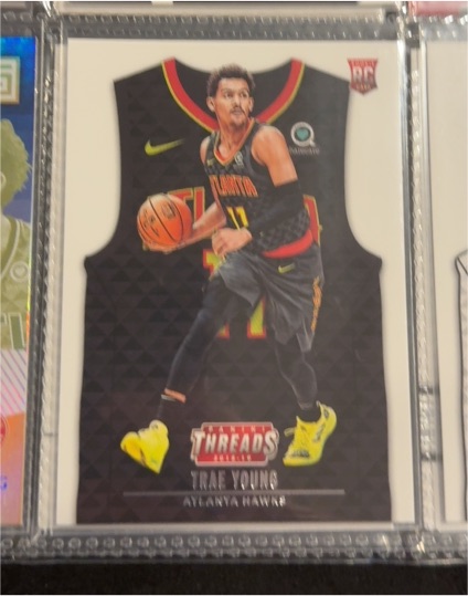 2018-19 Panini Threads #143 Trae Young — front