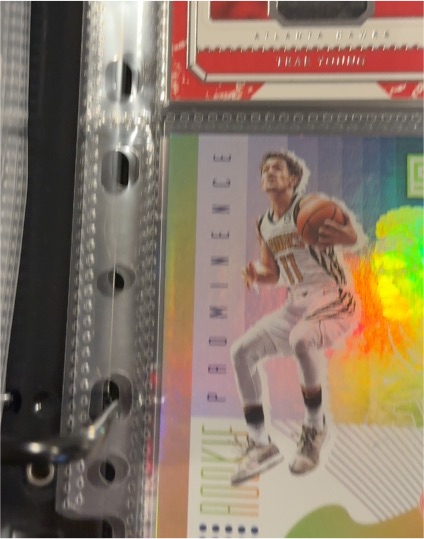 2018-19 Panini Status #5 Rookie Prominence Trae Young — front