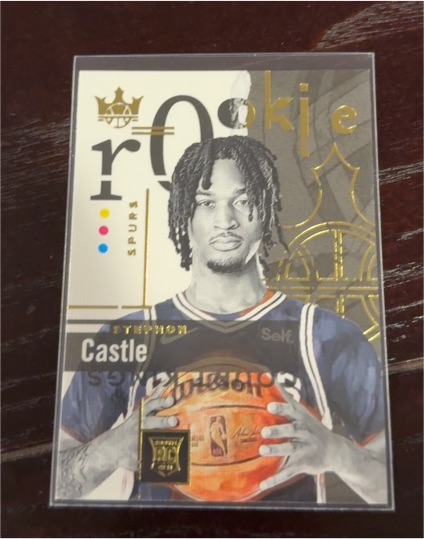 2024-25 Panini Court Kings #116 Stephon Castle — front