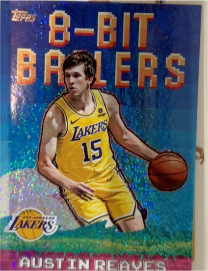 2025-26 Topps 8-Bit Ballers #8B-10 Austin Reaves — front