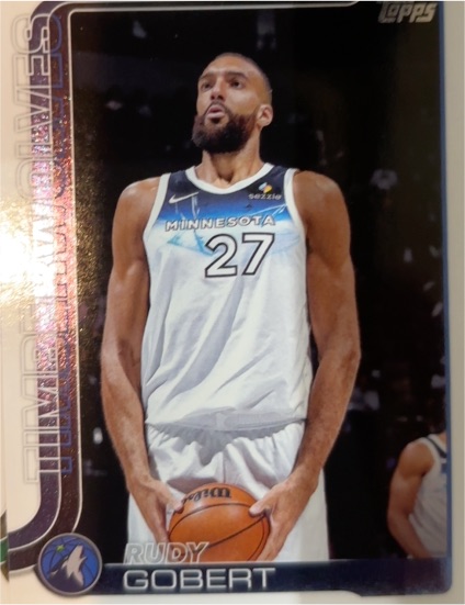 2025-26 Topps #111 Rudy Gobert — front