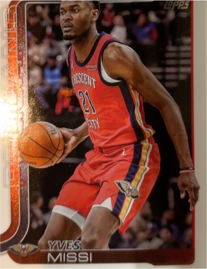 2025-26 Topps #191 Yves Missi — front