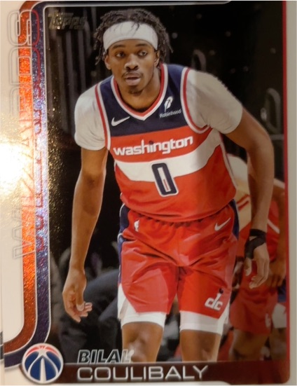 2025-26 Topps #95 Bilal Coulibaly — front