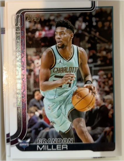 2025-26 Topps #68 Brandon Miller — front