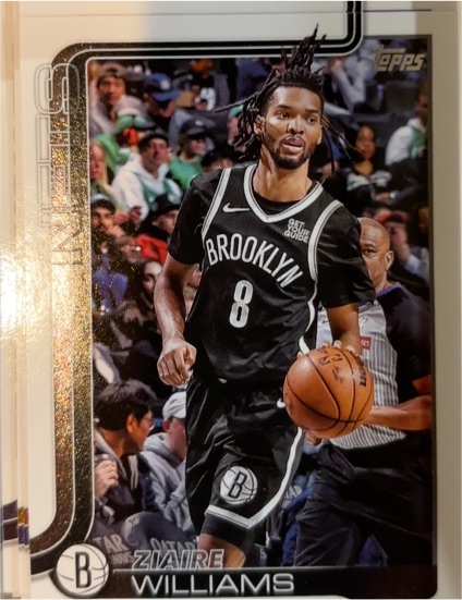 2025-26 Topps #9 Ziaire Williams — front