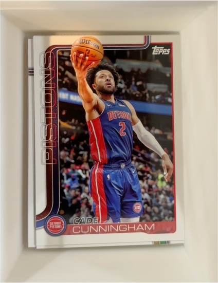 2025-26 Topps #40 Cade Cunningham — front