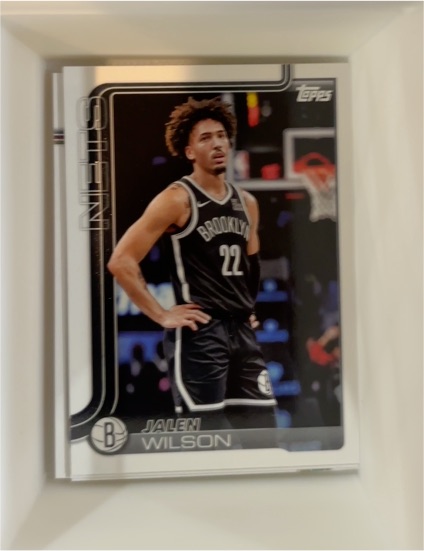 2025-26 Topps #12 Jalen Wilson — front