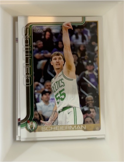 2025-26 Topps #5 Baylor Scheierman — front