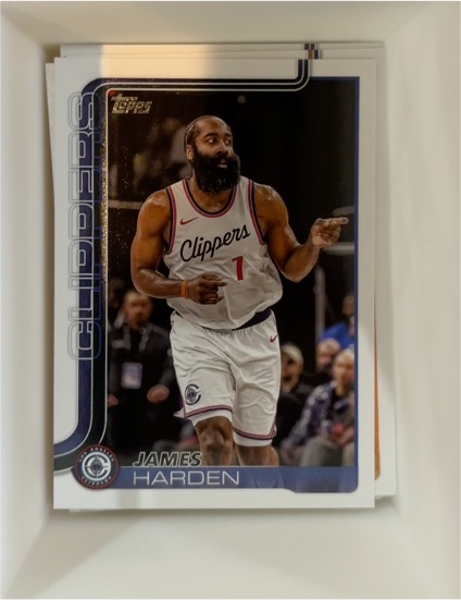 2025-26 Topps Basketball #143 James Harden — front
