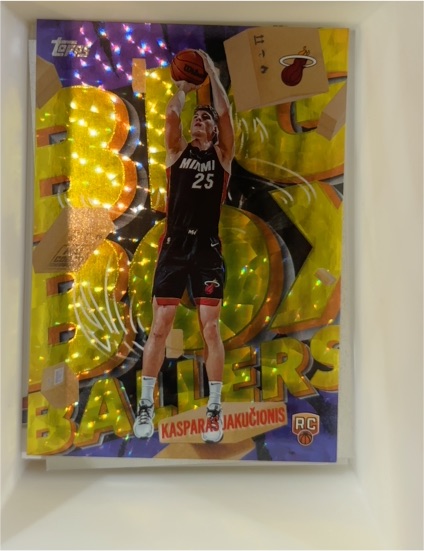 2025-26 Topps Big Box Ballers #BB-20 Kasparas Jakucionis — front