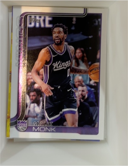 2025-26 Topps #164 Malik Monk — front
