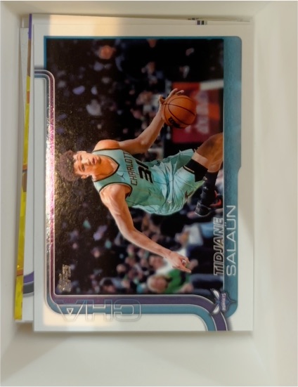 2025-26 Topps #71 Tidjane Salaun — front