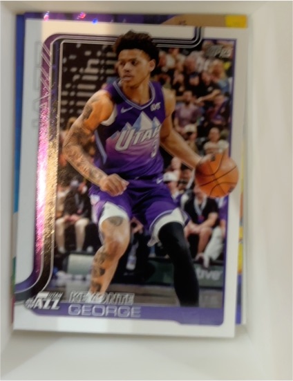 2025-26 Topps #131 Keyonte George — front