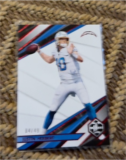 2021 Panini Limited #98 Justin Herbert — front