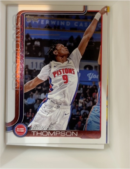 2025-26 Topps #44 Ausar Thompson — front