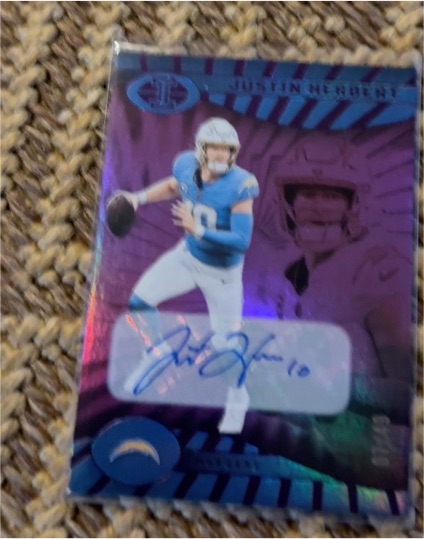 2024 Panini Illusions #49 Justin Herbert — front