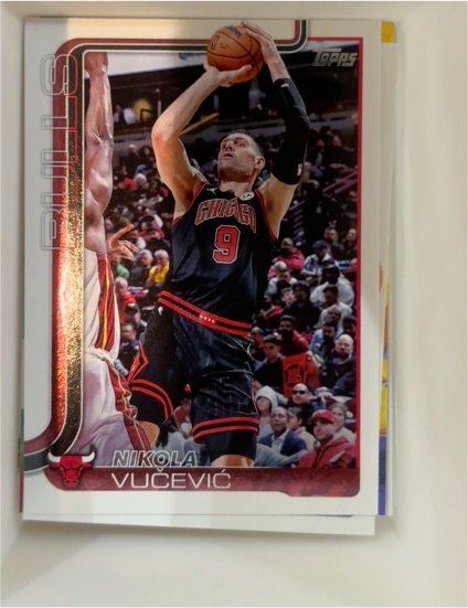 2025-26 Topps #36 Nikola Vučević — front