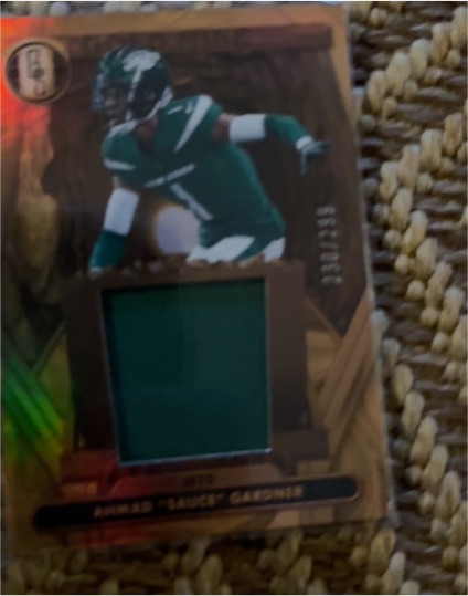 2024 Panini Gold Standard Gold Mine #GM-AGR Ahmad Sauce Gardner — front