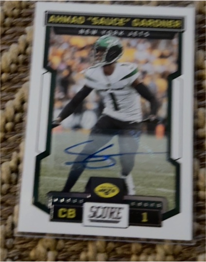 2023 Panini Score #292 Ahmad Gardner — front