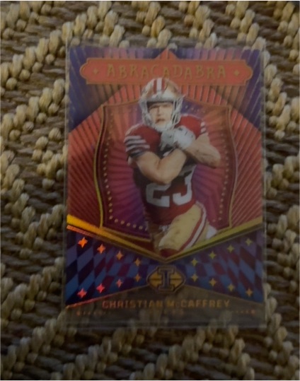 2024 Panini Illusions #9 Christian McCaffrey Abracadabra — front