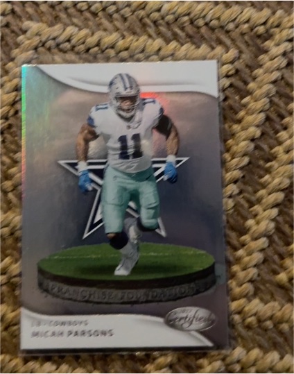 2023 Panini Certified Franchise Foundations #FF-7 Micah Parsons — front