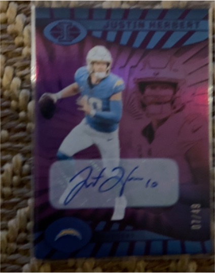 2024 Panini Illusions #? Justin Herbert — front