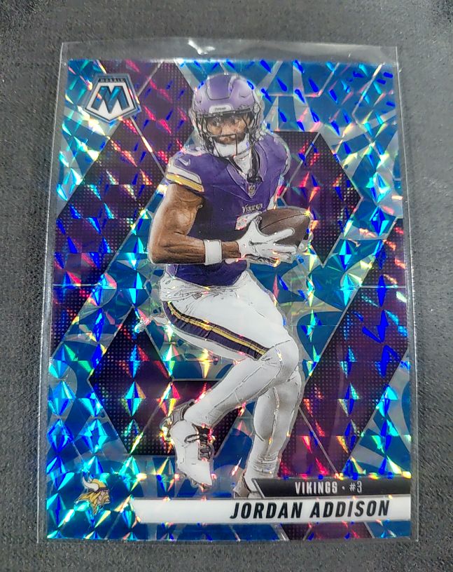 2023 Panini Mosaic #3 Jordan Addison — front