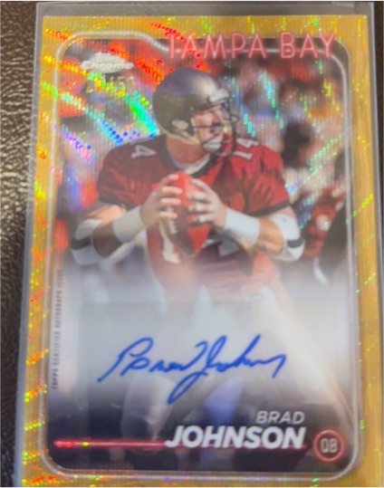2024 Topps Chrome #BA-BJO Brad Johnson — front