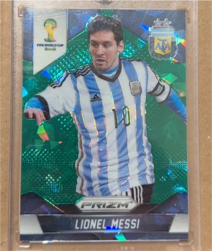 2014 Panini Prizm World Cup #12 Lionel Messi — front