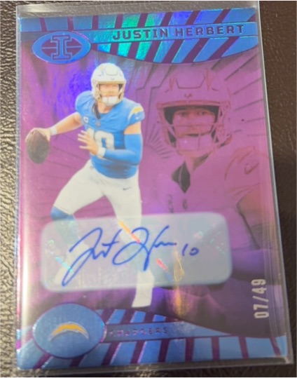 2024 Panini Illusions #07 Justin Herbert — front