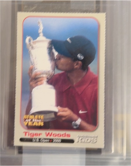 2001 Sports Illustrated for Kids Athlete of the Year Tiger Woods U.S. Open — front