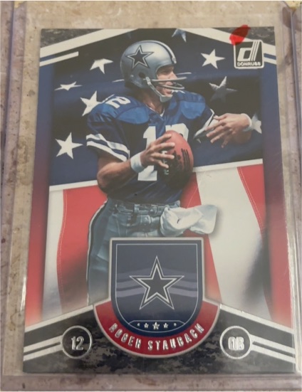 2018 Donruss #12 Roger Staubach — front