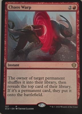 2023 Magic: The Gathering #127 Chaos Warp — front