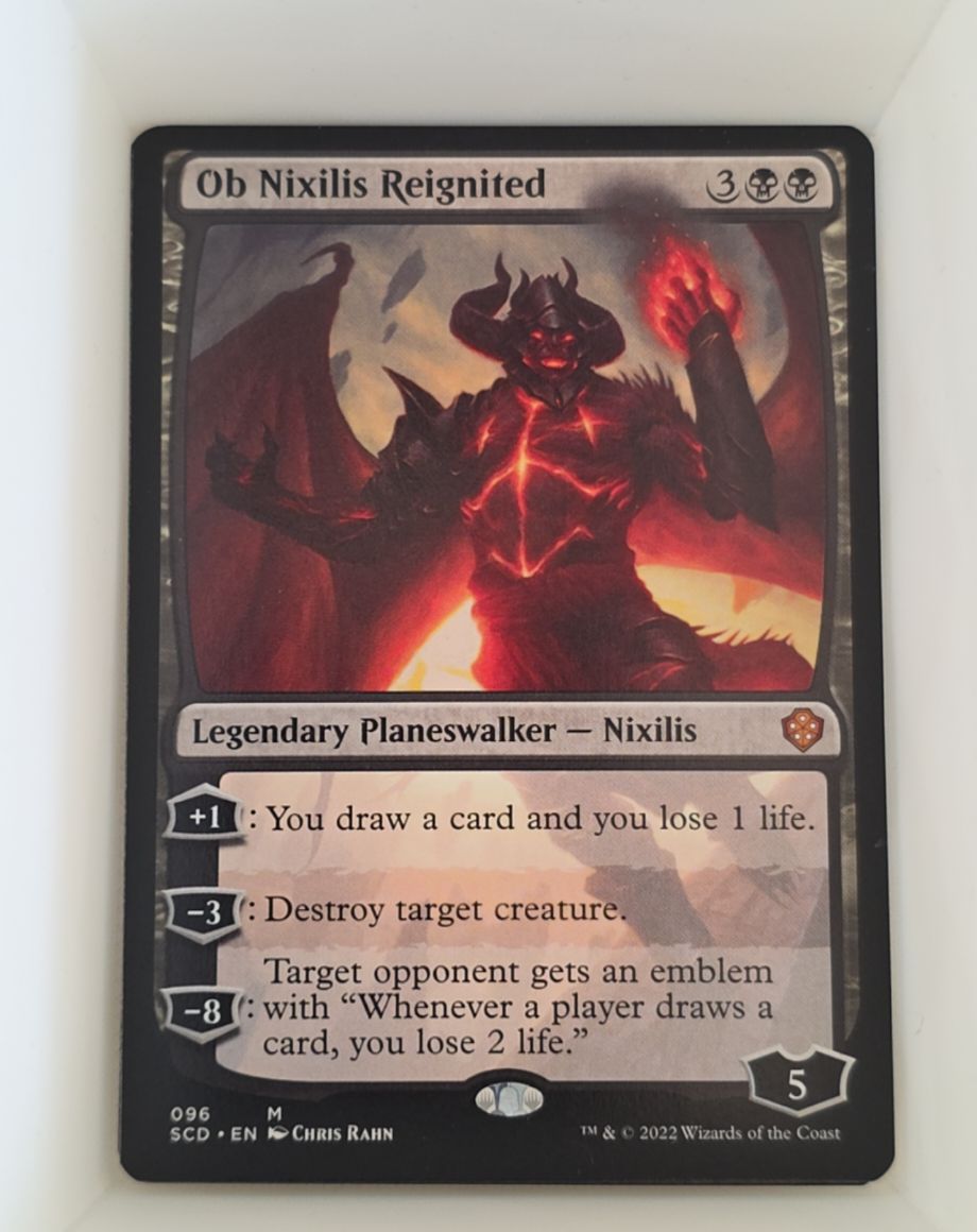 2022 Magic: The Gathering #096 Ob Nixilis Reignited — front